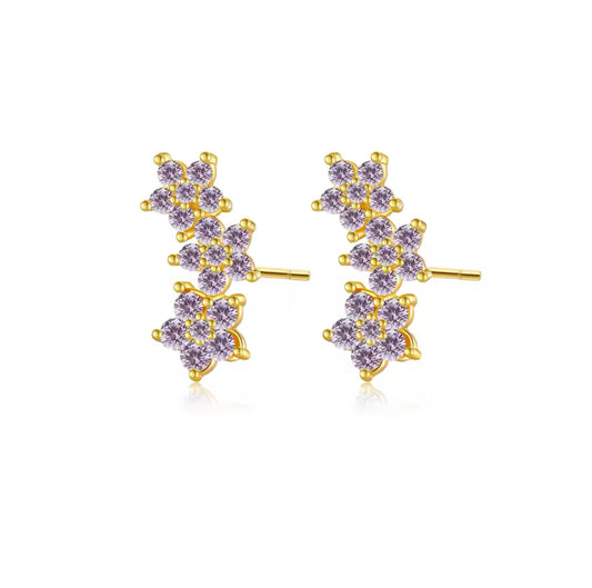 Celia Lilac Earrings