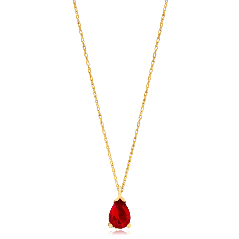 Essie Garnet Necklace