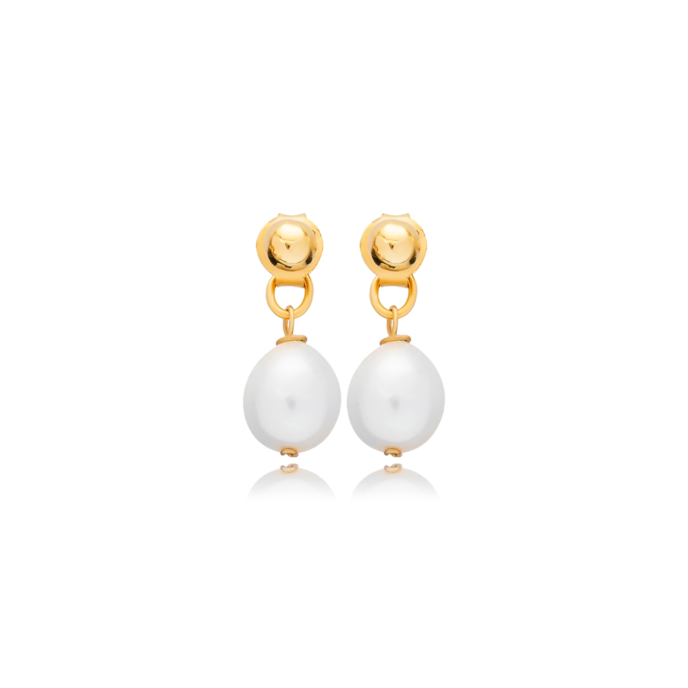 Maribeth Pearl Earrings