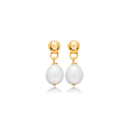 Maribeth Pearl Earrings