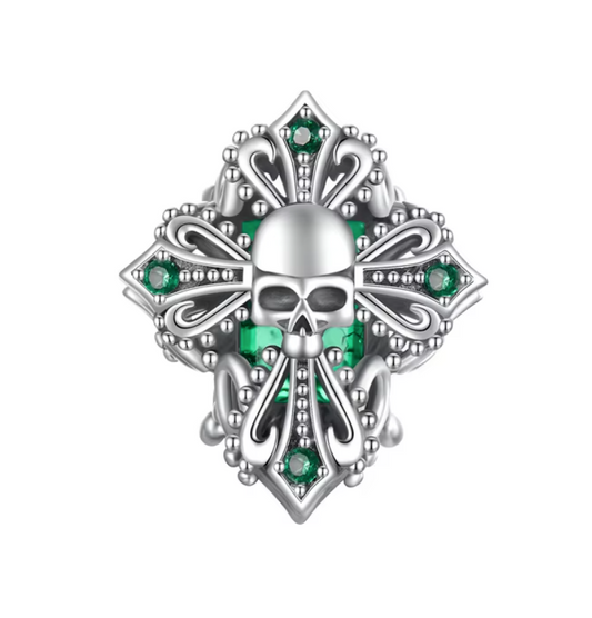 Skull Cross Charm