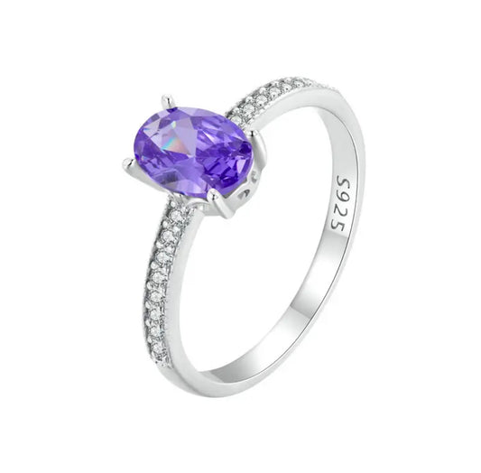 Taz Tanzanite Ring - Purple