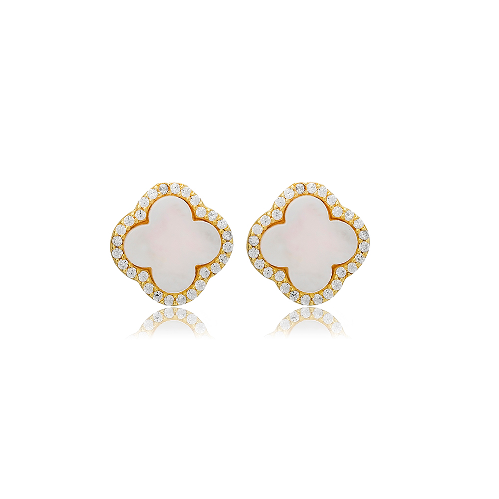 Agnes Mother of Pearl Earrings