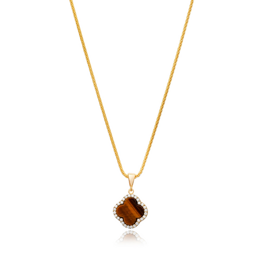 Agnes Tiger eye Necklace