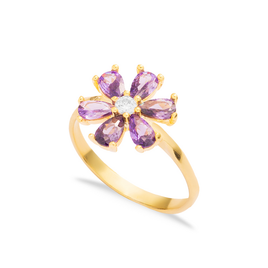 Amarilis Ring - Amethyst