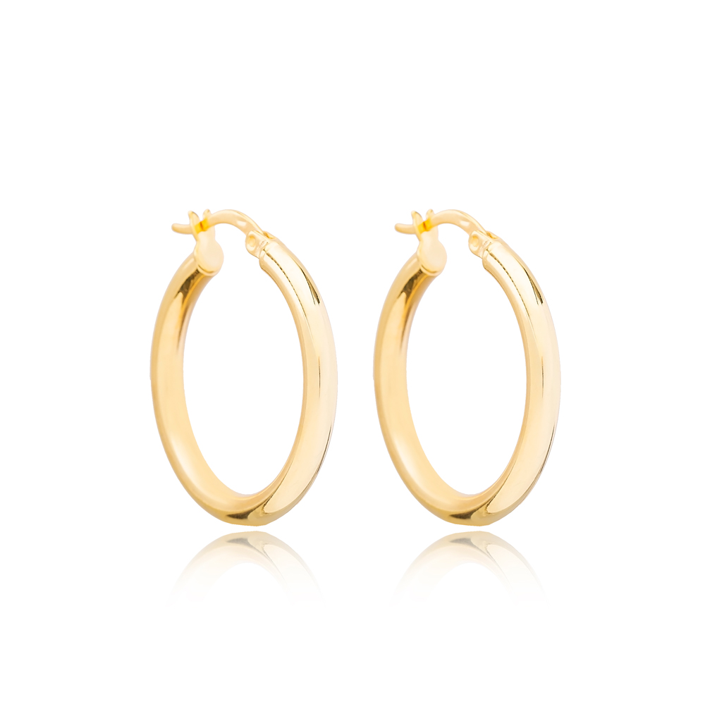 Becky 26mm Hoop Earrings