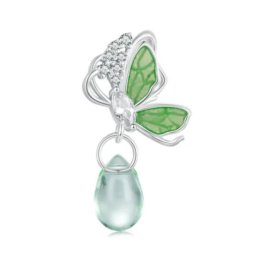 Butterfly Gem Charm