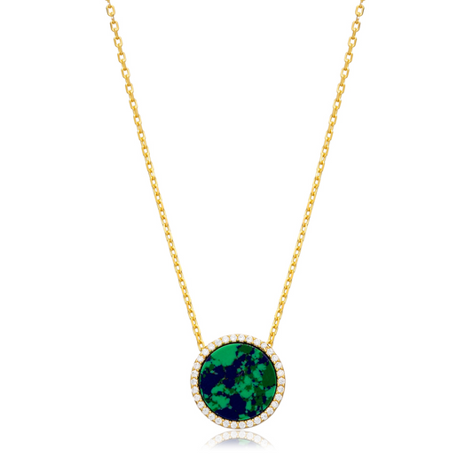 Catherine Azurite Necklace