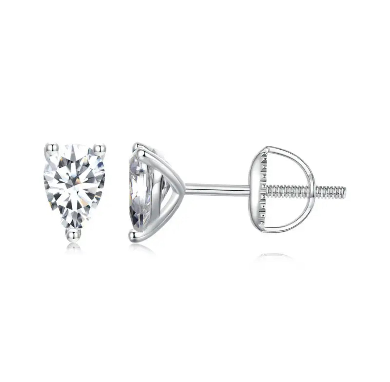 Constantina Moissanite Stud Earrings