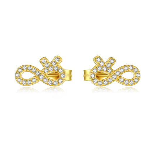 Emme Infinity Stud Earrings