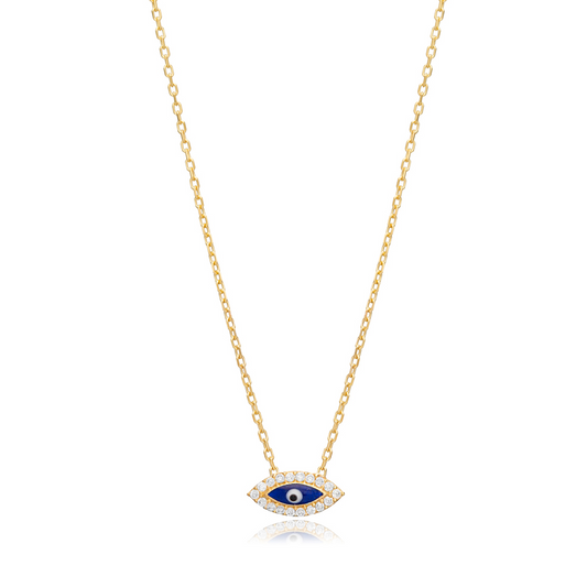 Ensley Necklace - Dark Blue