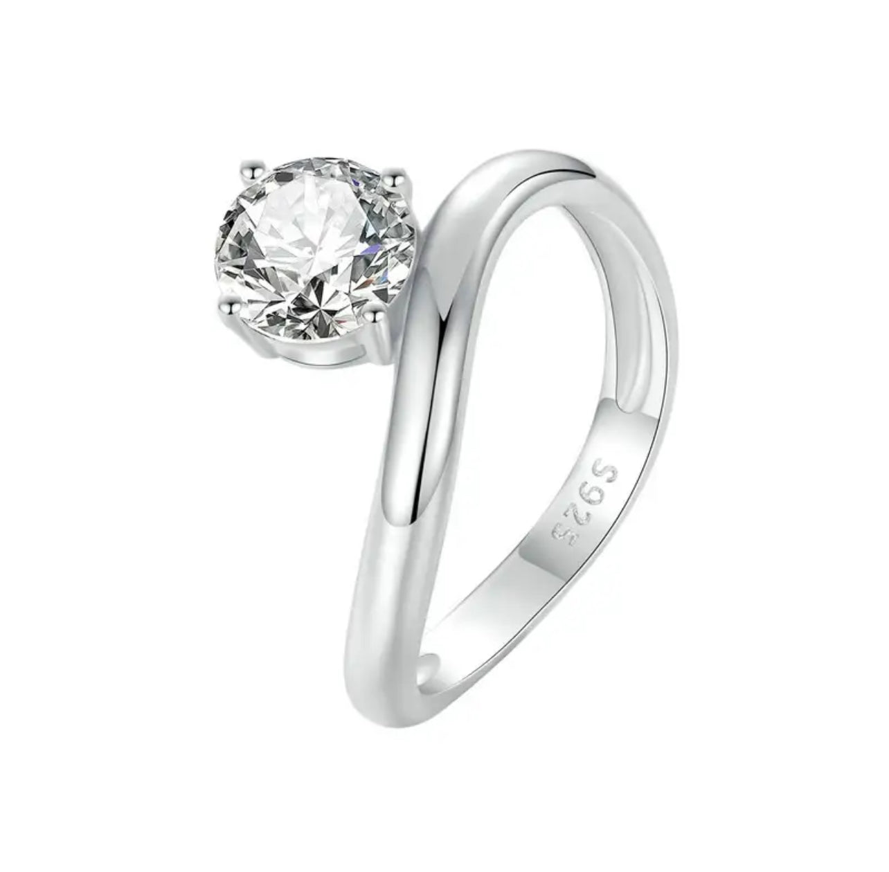 Estephani Moissanite Ring