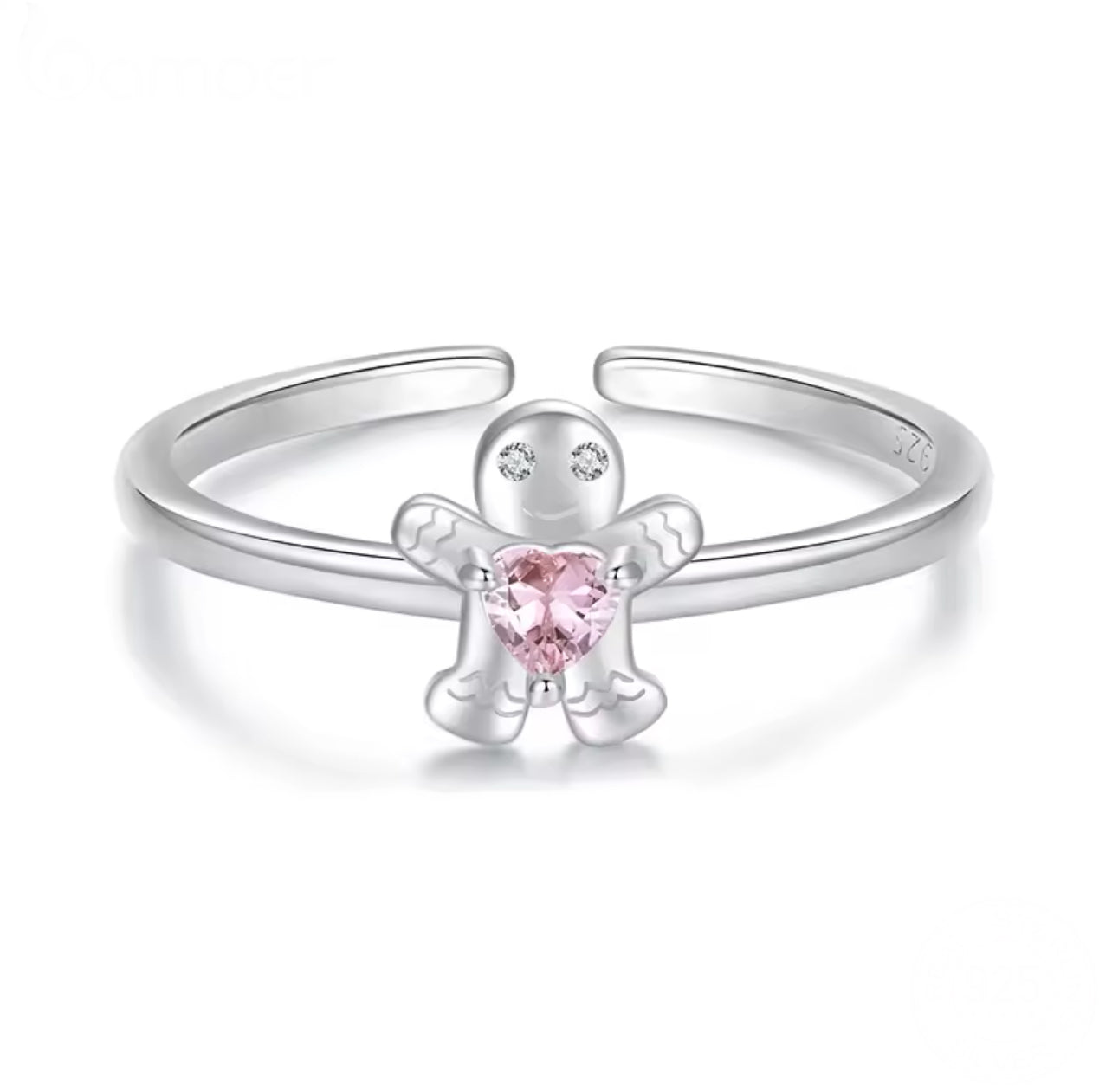 Gingerbread Man Ring