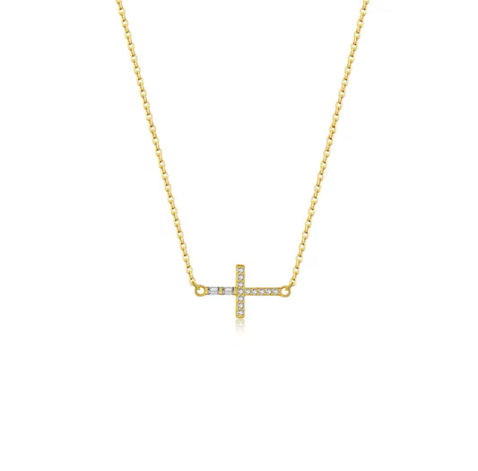 Gwen Cross Necklace