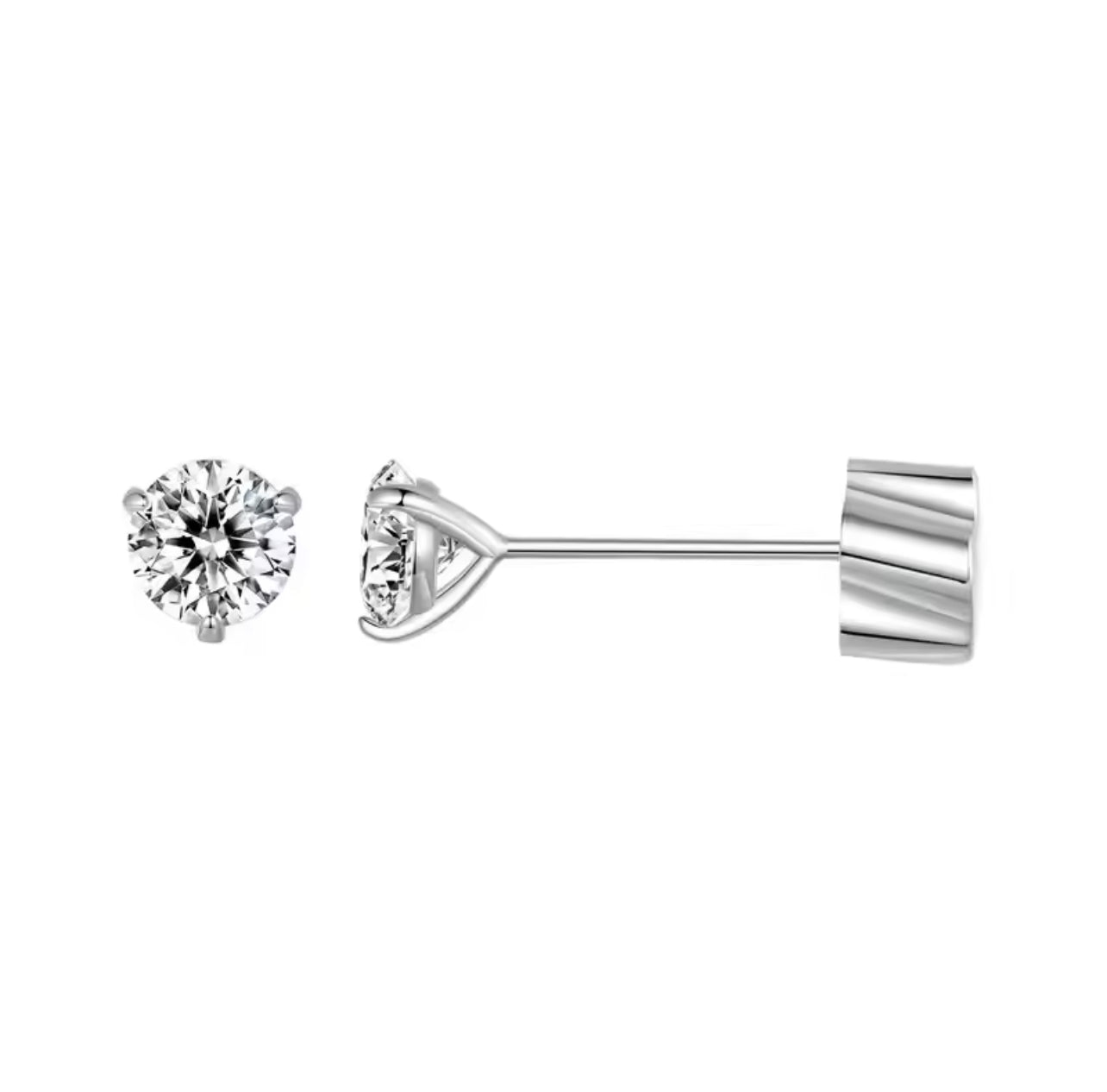 Izabel Moissanite Stud Earrings 0.1ct