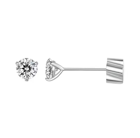 Izabel Moissanite Stud Earrings 0.1ct