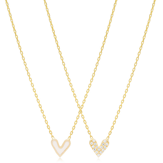 Jemma Two-way Necklace - White