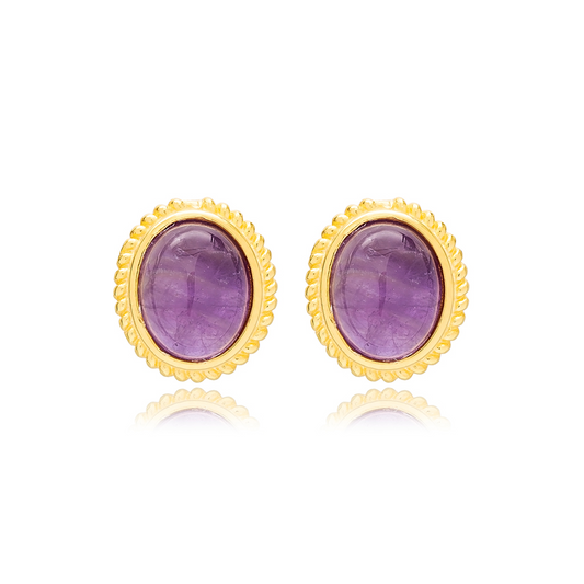 Phyllis Amethyst Earrings