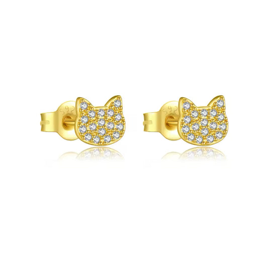 Purr Stud Earrings