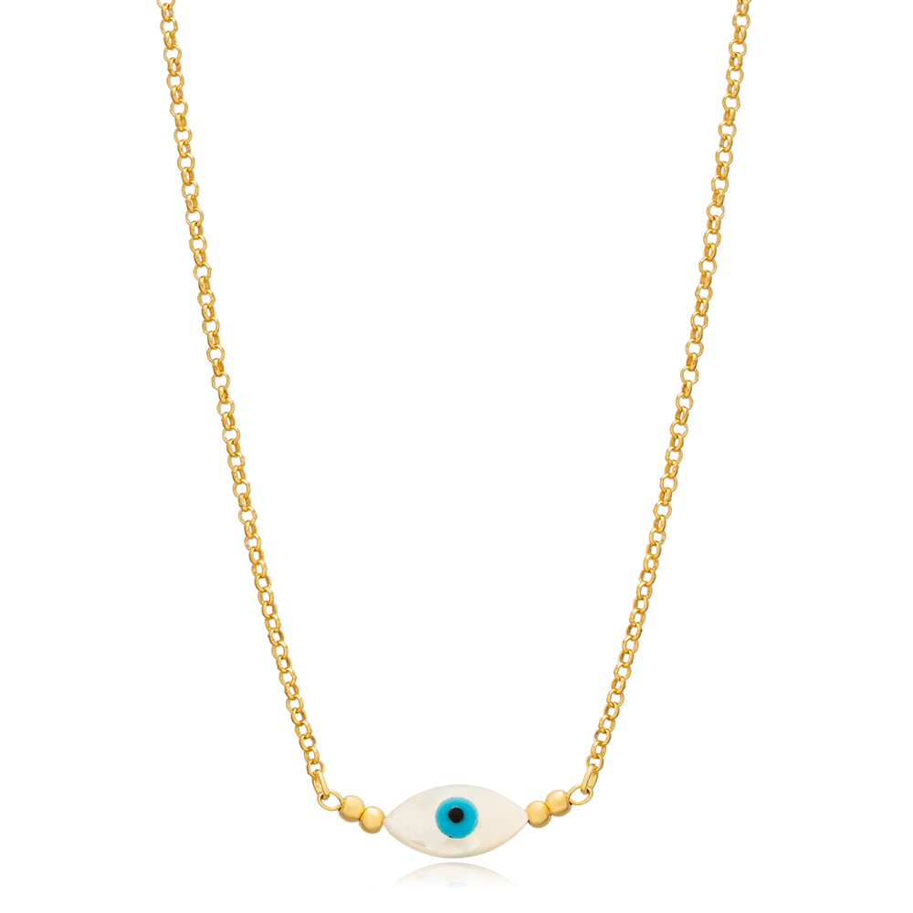 Ridge Evil Eye Necklace