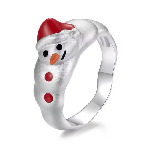 Snowman Ring - Size 7