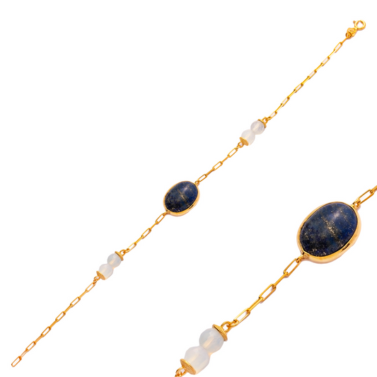 Vespera Navy Blue Quartz Bracelet