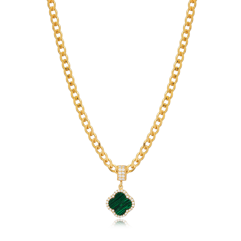 Zurich Malachite Necklace