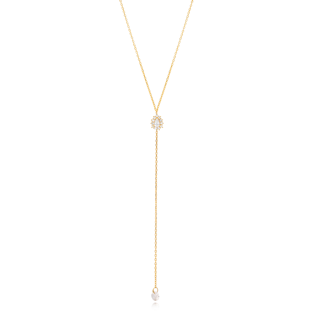 Claire Lariat Necklace